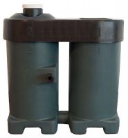 3FPW6 Oil Water Separator, 125 CFM, 1/2 In Inlet
