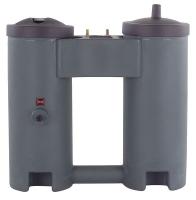 3FPX1 Oil Water Separator, 300 CFM, 1/2 In Inlet