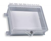 3FVP9 Enclosure w/Lock, Polycarbonate, Surface