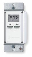 3FWY9 Digital Timer, 7-Day, SPST, 120V, Ivory