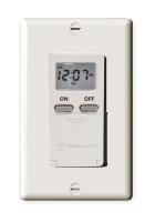 3FWZ2 Digital Timer, 7-Day, SPST, 120 V, Almond