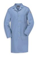 3FXY3 Flame-Resistant Lab Coat, Light Blue, S