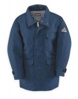 3FYA5 Flame-Resistant Parka, Insulated, Navy, XL