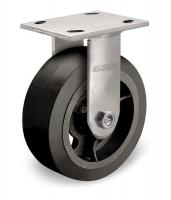 3G134 Rigid Plate Caster, 600 lb, 8 In Dia