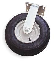 3G238 Rigid Pneumatic Caster, 4" W, 12" Dia.