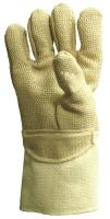 3PWJ4 Heat Resistant Gloves, Tan, PBI/Kevlar, PR