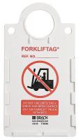 3GAK2 Forklift(tm) Tag Hldr, 11-1/2 x 6 In, PK10