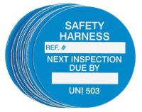 3GAK7 Unitag(TM) Insr, 1-3/4 x 1-3/4 In, PK100