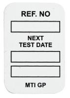 3GAN3 Microtag(r) Inspection Insr, Wht/Bk, PK100