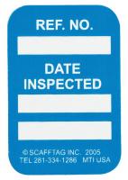 3GAP3 Microtag(r) Inspected Insr, Wht/Bl, PK100