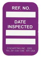 3GAP6 Microtag(r) Inspected Insr, Wht/Prp, PK100