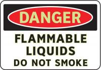 3GAZ1 Danger No Smoking Sign, 7 x 10In, ENG, Text