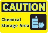 3GAV5 Caution Sign, 7 x 10In, BK/YEL, ENG, SURF