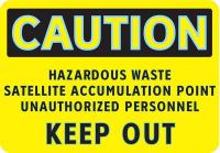 3GAX1 Caution Sign, 7 x 10In, BK/YEL, ENG, Text
