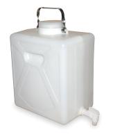 3GFH1 Plastic Carboy, 5 Gal, w/SS Handle &amp; Spout