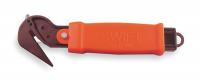 3GNY5 Safety Utility Knife, Red, 6 3/4 In