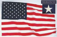 3GRJ4 US Flag, 10x15 Ft, Polyester