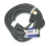 3GUK3 Temp Cord, 50 Ft, 125/250V, 50A, Black