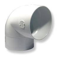 3GUX3 Elbow, 90 Deg, 4 In, Spigot x Hub, PVC