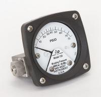 3GUZ8 Differential Pressure Gauge, 0 to 75 PSID