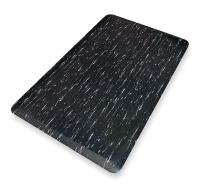 5MDJ8 Floor Mat, Anti-Fatigue, Black, 2 x 3 Ft.