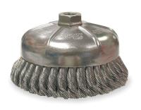 3H593 Knot Cup Brush, 6 In
