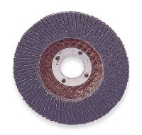 3H753 Arbor Mount Flap Disc, 7in, 36, ExtraCoarse