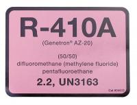 3HAF5 R-410A Refrigerant ID Labels
