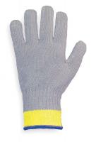 3HB82 Cut Resistant Glove, Gray, Reversible, M