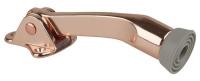 3HHU9 Lever Door Holder, Satin Bronze, Cast Zinc
