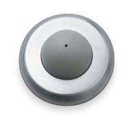 3HHX1 Convex Door Stop, Satin Stainless Steel