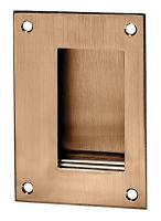 3HJC3 Flush Pull, Satin Bronze Finish