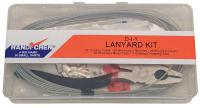 3HLE6 Lanyard Assembly Kit, 3/64 In, Galv