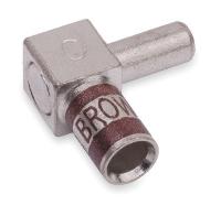3HLG3 Flag Connector, 2 AWG, Brown