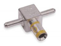 3HLH1 Tee Connector, 12 to 10 AWG, Yellow