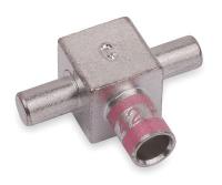 3HLH7 Tee Connector, 1/0 AWG, Pink
