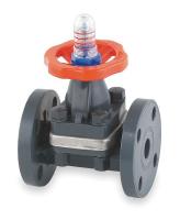 3HMC5 Diaphragm Valve, 2-Way, 2 In., Flanged