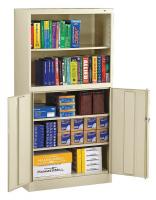 3HNP5 Bookcase Storage Cabinet, Putty