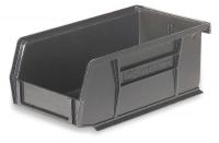 3HRX8 Stack &amp; Hang Bin, 7-3/8 x 4-1/8 x 3, Black