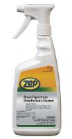 3HUZ4 Cleaner and Disinfectant, Size 1 qt.