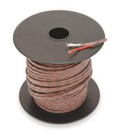 3HWL6 Thermocouple Lead Wire, J, 20AWG, Str, 100Ft