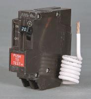 3HXJ5 Circuit Breaker, 1Pole, 30A, THQ, GFCI, 10kA