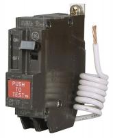 3HXR7 Circuit Breaker, 1Pole, 20A, THQ, GFCI, 10kA