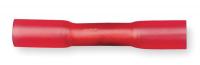 4X312 Butt Splice Connector, Red, 22-18, PK100