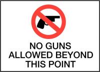 3JE34 Security Sign, 10 x 14In, BK and R/WHT, ENG