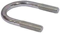 3JEM6 U Bolt, 5/16 In-18 x 1-1/2 In x 2-3/16 In