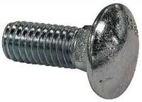 3JEX1 Carriage Bolt, 3/8 In. x 1 In.