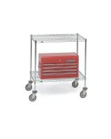 3JHP2 Wire Cart, 24 In. W, 60 In. L, Wire