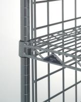 3JHR7 Wire Cart 3-Sided, 24 In. W, 48 In. L