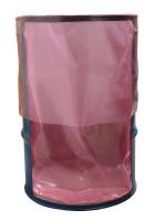 3JJU5 Steel Drum Liner, 53 In, 8 Mil, PK 50